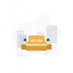 Efficiency Queen Suite - Accessible/Non-Smoking